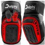 Delphi Genouillères rembourrées en gel pour le travail et le jardin - Protection professionnelle confortable pour les artisans