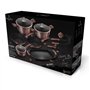 Berlinger Haus I-Rose Batterie de Cuisine à Induction 12 Pièces Antiadhésive Titane sans PFOA, Aluminium, 3 Casseroles 3 Couverc
