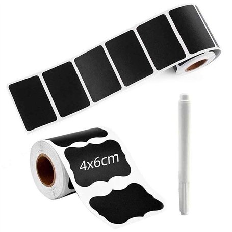 300 pcs autocollant étiquettes tableau noir