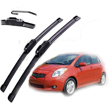 Essuie-Glaces pour pour Yaris pour MK1 MK2 2006 2007 2008 2009 2010 2011 balais d'essuie-Glace Avant de Voiture brosses Accessoi