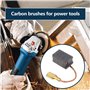 Be In Your Mind Lot de 4pcs Balais de Charbon pour Outil Électrique Ponceuse Balais de Carbone Compatible avec Bosch GWS 7-125 G