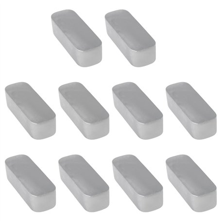 Be In Your Mind 10x Clés de Volant Moteur de Rechange 61760 222698 222698S Compatible avec Briggs & Stratton