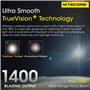 Nitecore NU43 Lampe frontale légère 1400 lumens avec batterie 3400 mAh rechargeable USB-C