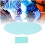 Ensemble de Lentilles de Rechange pour Plaque de Protection Transparente pour Casque de Soudage avec écrans Extérieurs Circulair