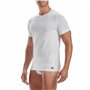 T-shirt à manches courtes homme Adidas Ss Tee Crew Active Core Cotton Blanc 3 Unités