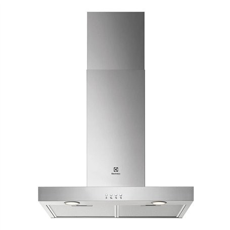 Hotte decorative murale Electrolux LFT416X - Hotte aspirante Box - largeur 60 cm - Débit d'air maximum (en m3/h) : 600 - Niveau