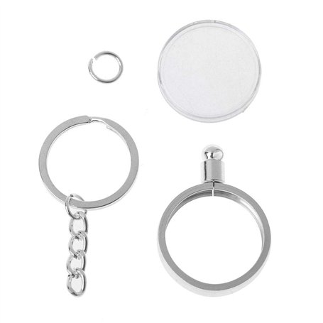 lijun 27mm porte-monnaie commémoratif porte-clés médaillon porte-clés pendentif pièce de monnaie souvenir