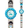 Flik Flak Garçon Analogique Quartz Montre avec Bracelet en Tissu FPSP024