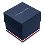 Tommy Hilfiger Montre Analogique à Quartz pour Femme avec Bracelet Milanais en Acier Inoxydable Couleur Or Rose Clair - 1782287