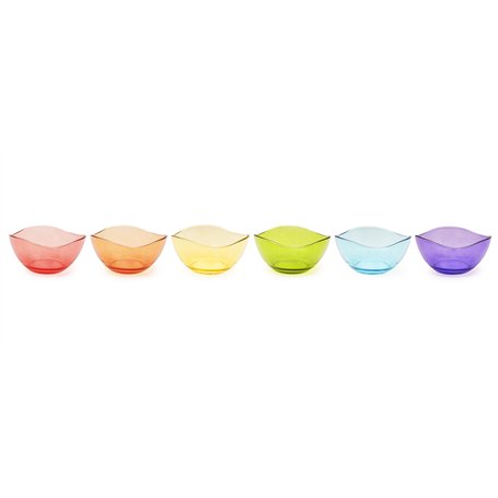 Excelsa Copenhague Lot de 6 tasses multicolores