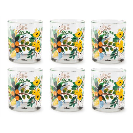 Excelsa Fiori Frida Set 6 Verres