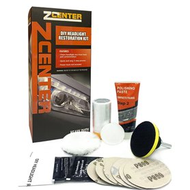 ZCENTER Kit de Restauration de Phare de Voiture Polissage des phares de Voiture pour restaurer Les phares Nuageux