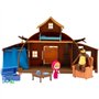 Maison de Michka - GPTOYS - MASHA & MICHKA - MHA22 - 2 figurines incluses + 15 accessoires - Des 3 ans