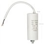 CABLEPELADO Condensateur de démarrage pour moteur électrique | Condensateur permanent | monophasé | Câble de connexion | Convien