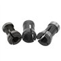 Mandrin de Fraiseuse,Akozon 3 Pièces 6mm 6.35mm 8mm Collet Mandrin Affleureuse,Mandrin de Fraise à Bois,Pince de Serrage Defonce
