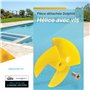 Dolphin Pièce détachée d'origine Hélice Jaune (avec vis) - Référence Produit 9995269-R1
