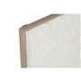 Cadre Home ESPRIT Blanc Naturel Abstrait Urbaine 60 x 3 x 80 cm (2 Unités)