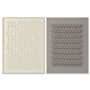 Cadre Home ESPRIT Beige Gris Abstrait Moderne 90 x 3