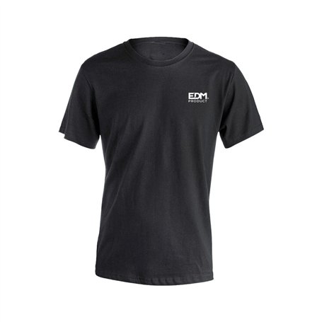 T-shirt à manches courtes homme EDM Noir