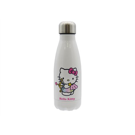 CYPBRANDS CyP Brands-Hello Kitty Sanrio Bouteille d'eau Bidon Gourde Horoscope Sagittaire 550 ml Blanc Produit officiel