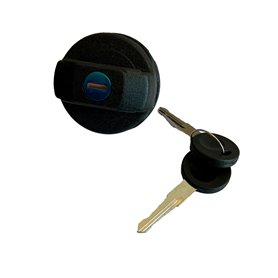 3RG INDUSTRIAL - Bouchon de réservoir de carburant avec clé - OEM 191201551 - Pièces de rechange pour moteur et autres pièces de