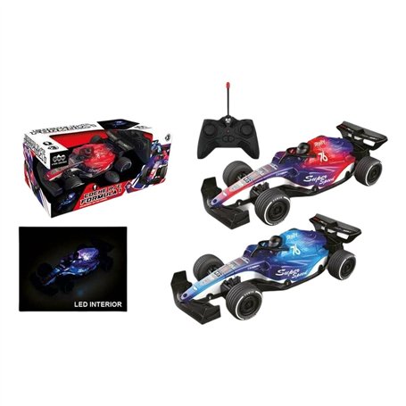 Voiture Télécommandée Bleu Rouge 25 x 12 x 7 cm