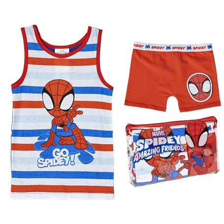 CERDÁ LIFE'S LITTLE MOMENTS Pyjama à Bavoir Spidey - Bleu