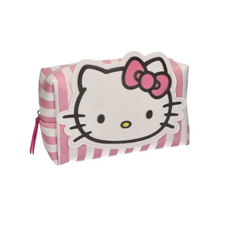 Nécessaire de Voyage Hello Kitty Rose 100 % Polyuréthane