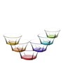Gurallar Artcraft Lot de 6 Bols à Dessert en Verre Multicolore 310 CC