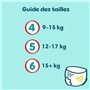 Pampers Premium Protection Pants Taille 4, 104 Couches, 9-15kg, Avec Maintien 360° et Matières Ultra-Douces Pour Notre Meilleur 