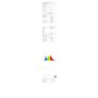 CALEX Lot de 5 Smart Ampoules LED GU10 RGB CCT WiFi, 345lm, 4,9W, Alexa/Google/Siri, 16M couleurs, blancs 2200-4000K, dimmable, 