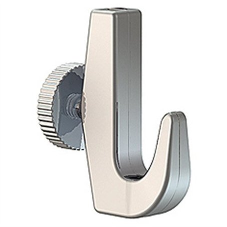 Crochets pour rail réglable