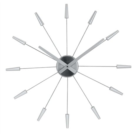 NeXtime 2610zi Plug Inn Horloge Plastic Blanc