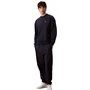 Calvin Klein Premium Terry Monogram Jogger Lv04Rc279G Pantalon de survêtement, Blue (Dark Sapphire), L Homme