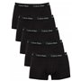 Calvin Klein Boxer Homme Lot De 5 Caleçon Taille Basse Coton Stretch