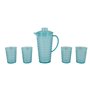 Set de pichets avec verres Lifetime Bleu Plastique 5 Pièces