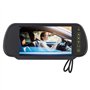 Elprico Rétroviseur de Voiture 7 Pouces, écran Couleur LCD HD 800 x 480 Moniteur MP5 de Voiture Moniteur à Gradation Automatique