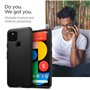 Spigen Liquid Air Coque Compatible avec Google Pixel 5 - Noir