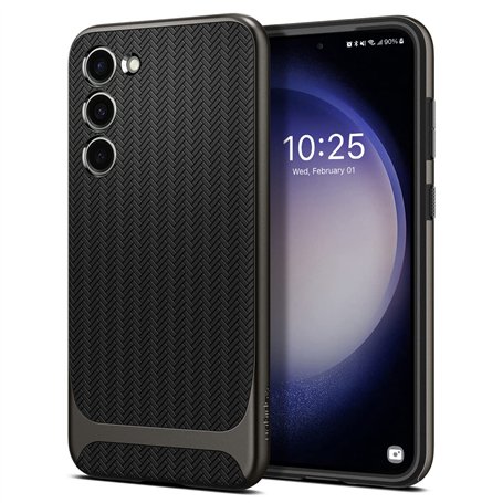 Spigen Neo Hybrid Coque Compatible avec Samsung Galaxy S23 Plus 5G - Gunmetal
