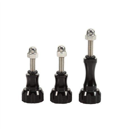 Socobeta 3pcs Bouton de vis de Serrage écrou de Boulon de vis pour Ventouse trépied Standard