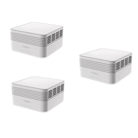 Strong Lot de 3 Kits Wi-FI Mesh Home - WiFi 6 - AX3000