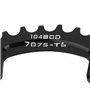 Plateau de vélo léger Bcd 104Mm 40T 42T Plateau 40 Dents pour vélo Am/XC(40T Disc (104BCD)) Roue dentee pedalier Couronnes