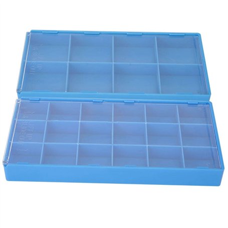 DAUERHAFT Boîte de rangement pour pièces d'horlogerie en plastique