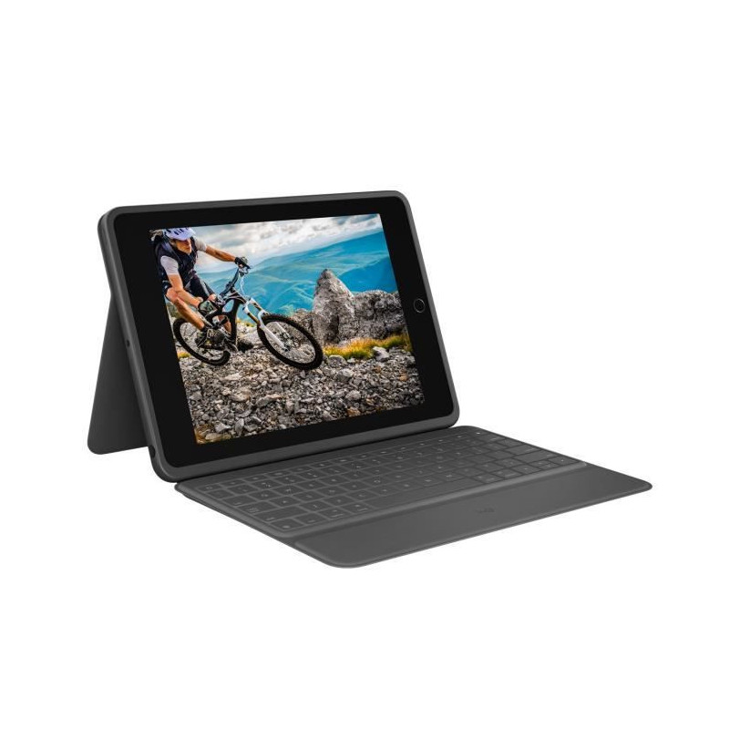 Logitech Rugged Folio Graphite Smart Connector Azerty Français