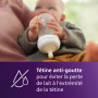 Philips Avent Lot de 2 tétines pour biberon à Réponse Naturelle 0% BPA, Débit 6 liquides épaissis pour Bébé de 6 mois + (modèle