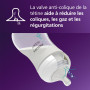 Philips Avent Lot de 2 tétines pour biberon à Réponse Naturelle 0% BPA, Débit 6 liquides épaissis pour Bébé de 6 mois + (modèle
