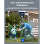 Reolink 4K PTZ Camera Surveillance WiFi Exterieure à Double Objectif, 2,4/5 GHz Wi-FI 6, Zoom 6X, Détection Personne/Véhicule/An