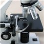Microscope vétérinaire 40X-2000X avec platine mécanique.