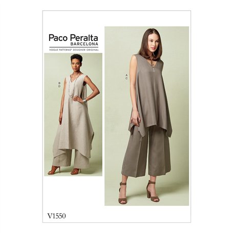 Vogue Patterns Patrons de Tuniques et Pantalons