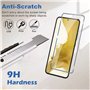 [3+3 Pièces] Verre Trempé pour Samsung Galaxy S22 Plus, 3 Pièces Dureté 9H Vitre Protection Écran avec 3 Pièces Caméra Arrière P
